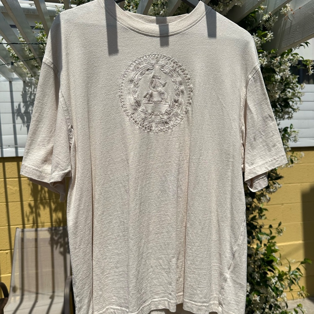 Acne Studios Logo Embroidered T-Shirt